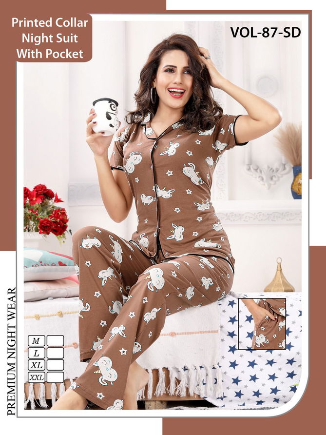 C Ns Vol 87 Sd By Fashion Talk Night Suits Catalog
